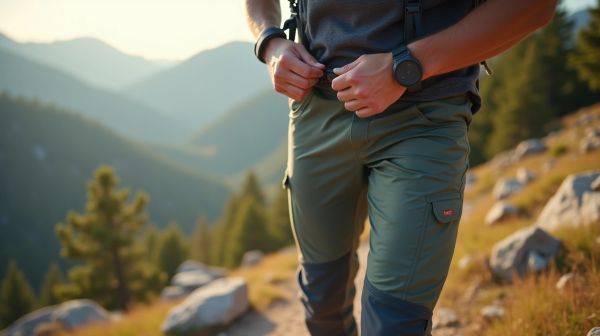 Randonner confortablement avec le pantalon de randonnée adapté